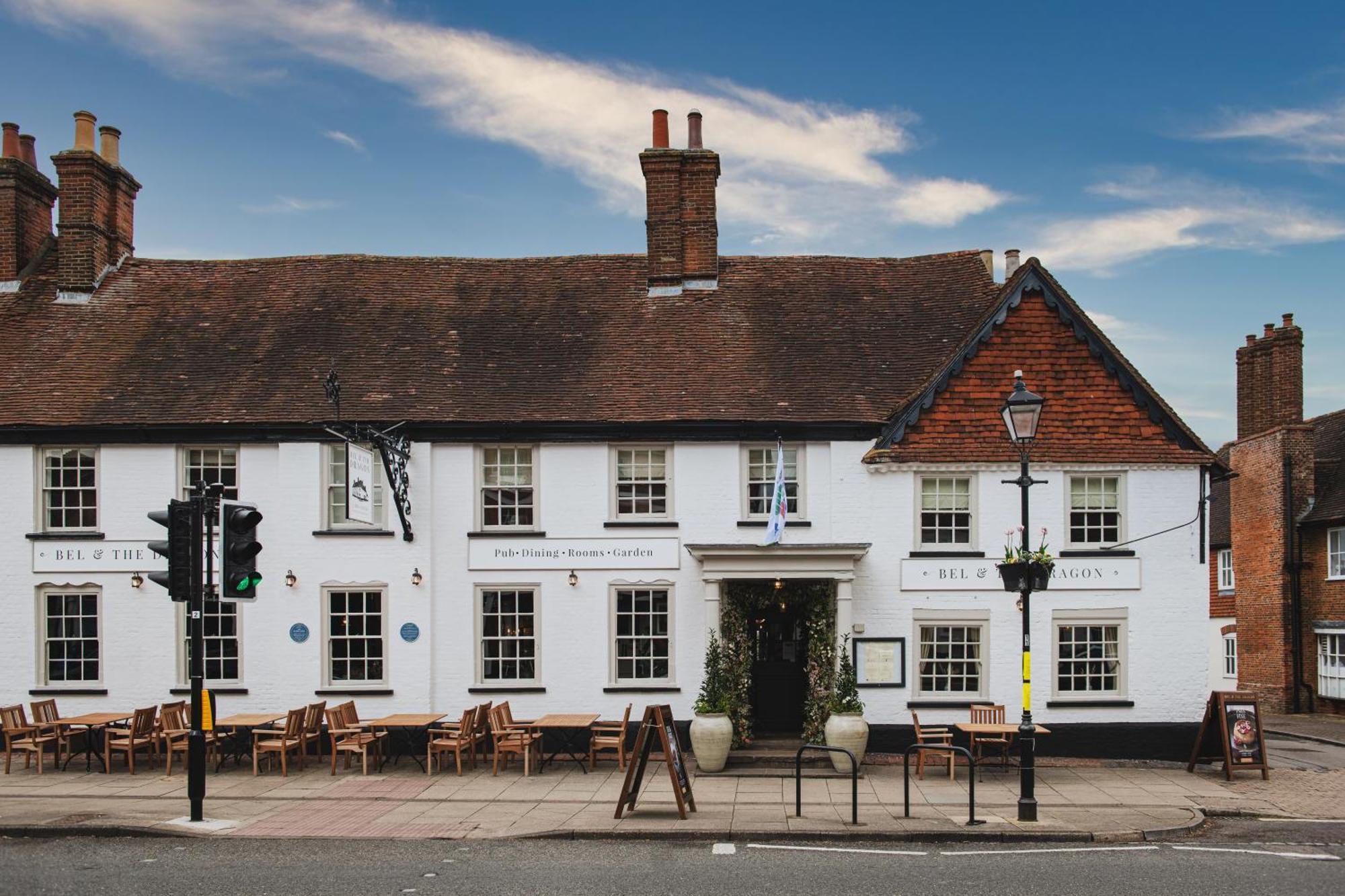 Bel And The Dragon-Odiham Hotel Exterior photo